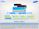 Samsung Air Conditioners - Now or Never Offer